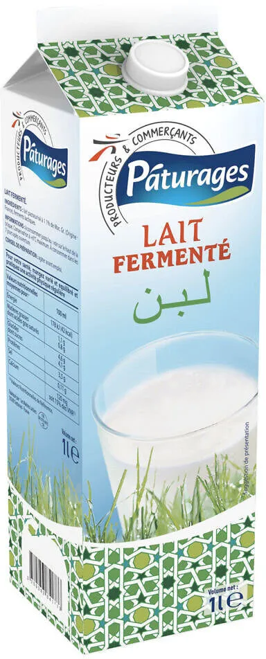 Lait fermente bq 1l