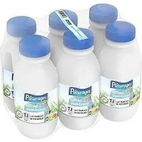Lait uht 1/2 ecreme bt pack 6x25cl