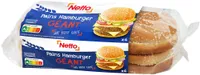 Pains pour hamburger géants x4