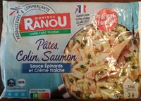 Pâtes Colin et saumon