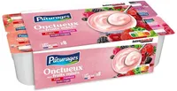 YAOURT AUX FRUITS MIXES - FRUITS ROUGES 8X125G - fraise, framboise, fruits rouges