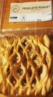 Feuilleté poulet moutarde