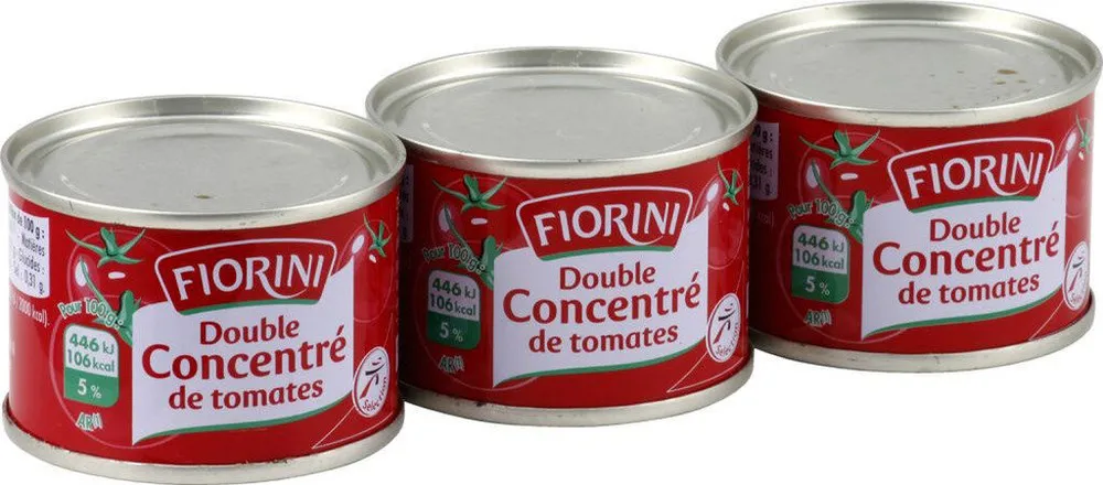 Double concentré de tomates