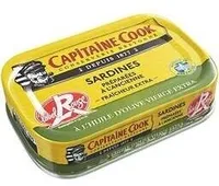 Sardines LABEL ROUGE à l'huile d'olive vierge extra 135g