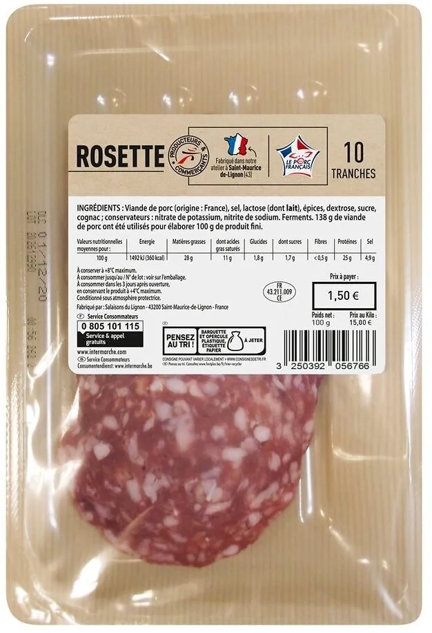 Rosette 100g FE