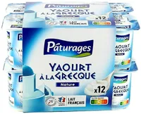 Yaourt a la grecque nature 12x125g