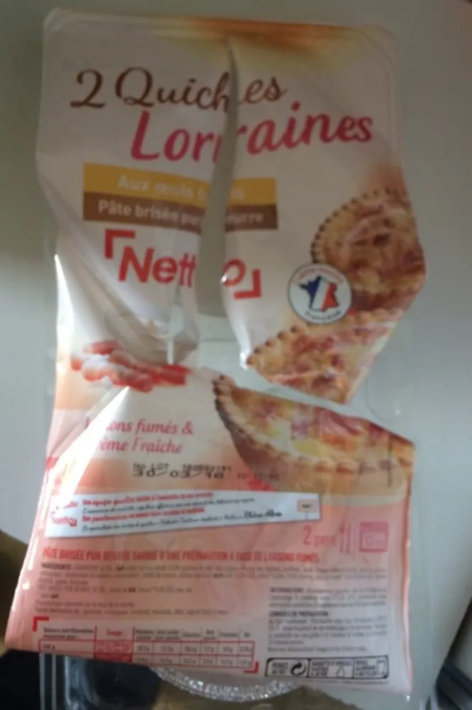 QUICHE LORRAINE x 2 - 260G