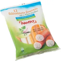 Bâtonnets fourrés ail et fines herbes