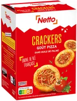 Crackers goût pizza 85g