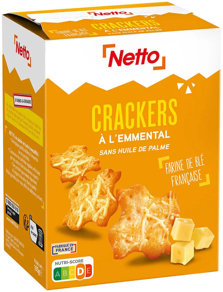 Crackers emmental 105g