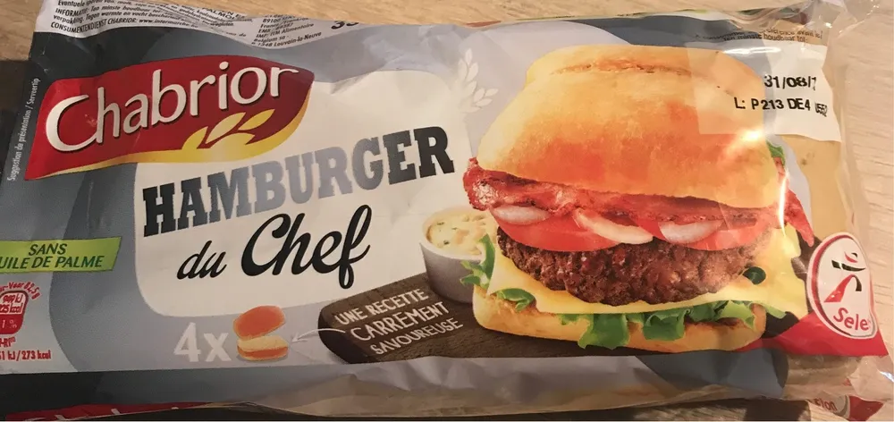 Burger du chef 330g