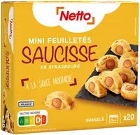20 mini Feuilletés Saucisse