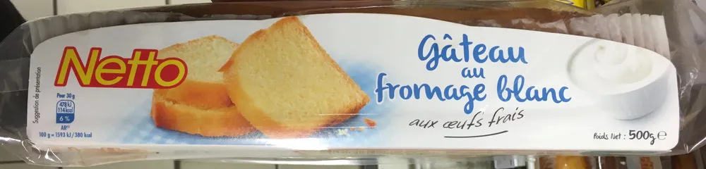 Gâteau au fromage blanc