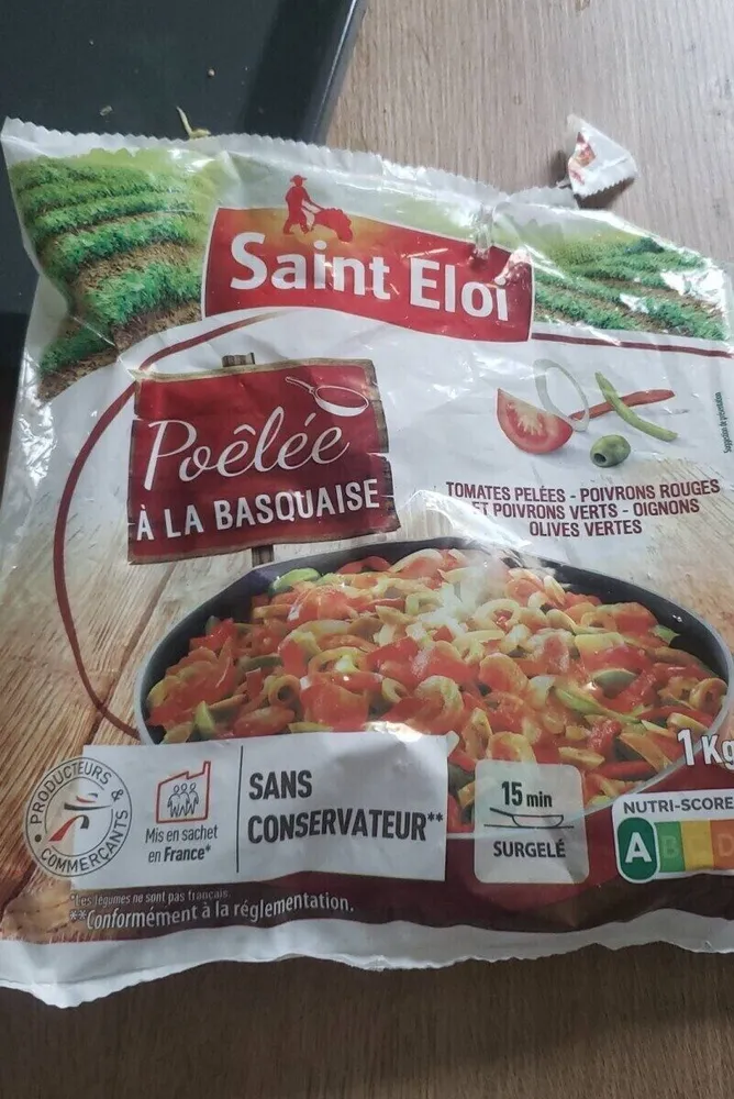 Poêlé à la basquaise