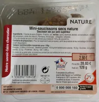 Mini saucissons secs nature
