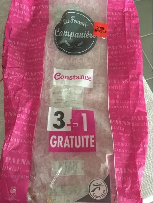 Baguettes Constance 3+1