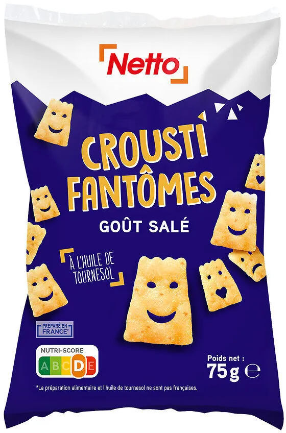 Crousti' fantôme goût salé