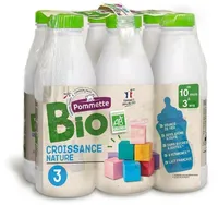 Lait de croissance BIO 6x1L