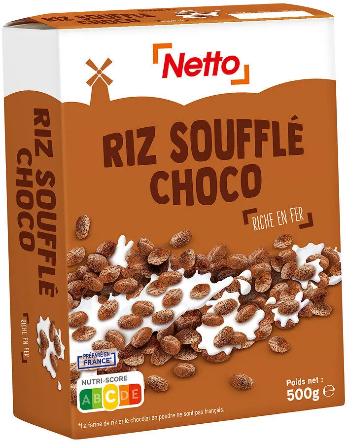 Riz soufflé chocolat