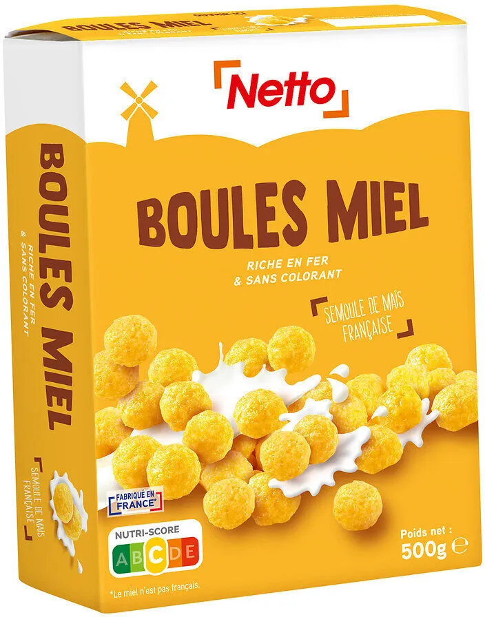 Boule maïs miel 500g