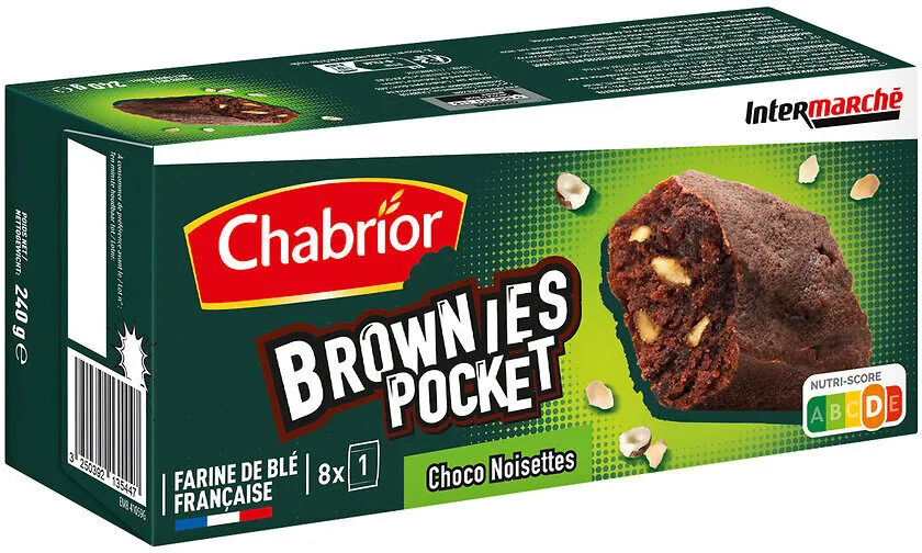 Mini brownies aux noisettes x8 - ADO