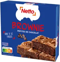 Brownie au chocolat et aux pépites de chocolat