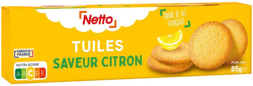 Tuiles au citron