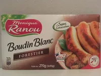 Boudin blanc porc forestier x3 270g