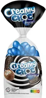 Sachet petits oeufs fun fourrage lait et biscuits cacaotés, Creamy Choc - 200g
