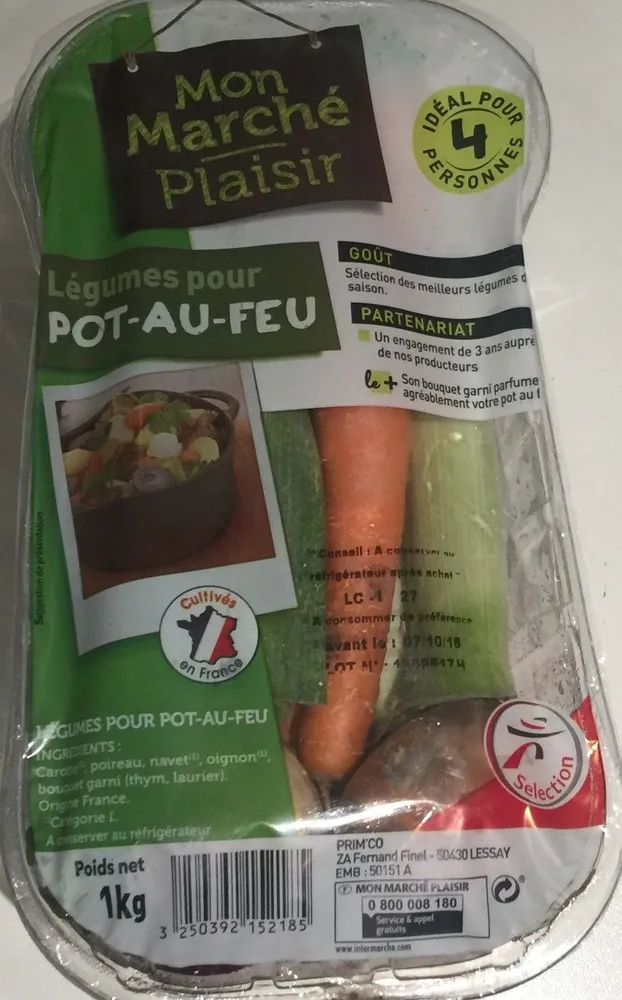 Legumes pour Pot-au-Feu