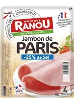 Jambon paris dd tsr 4t 120g