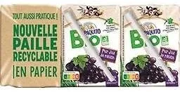 Pj raisin bio briquettes 6x20cl