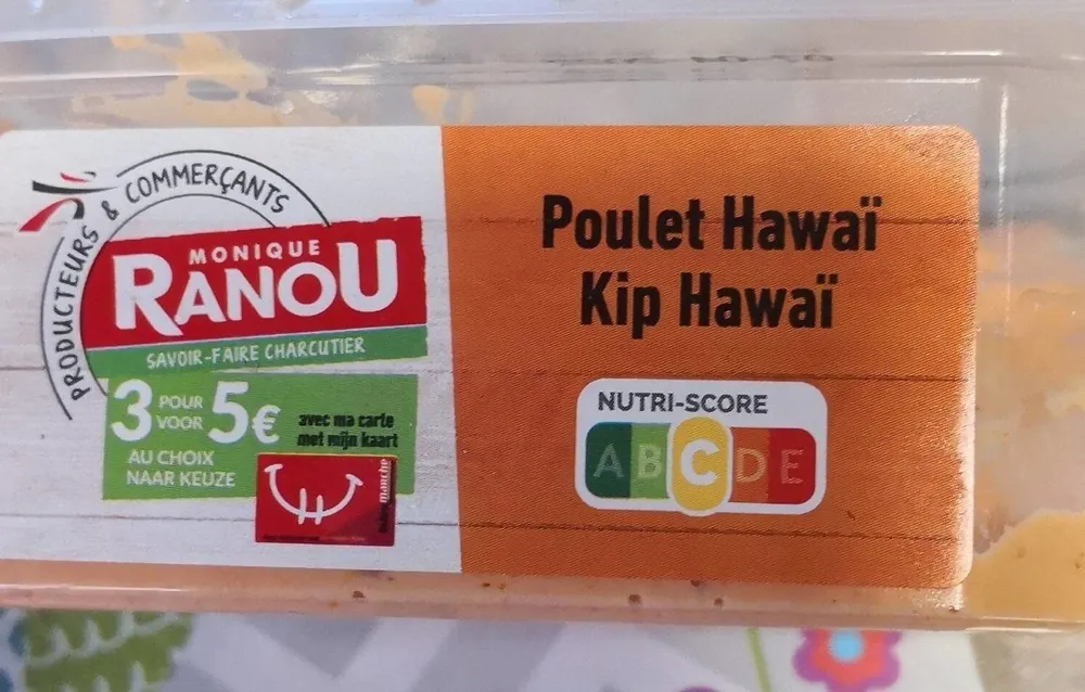 Poulet hawai