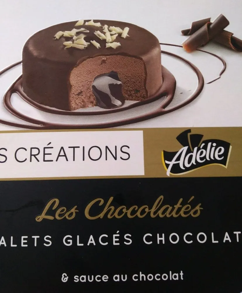 Les Créations Adélie les chocolates palets glacés chocolat