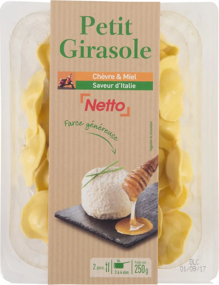 GIRASOLE AU CHEVRE ET AU MIEL 250g