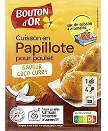 Papillote Curry Coco
