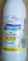 Lait Réduit en Lactose Demi écrémé Pâturages