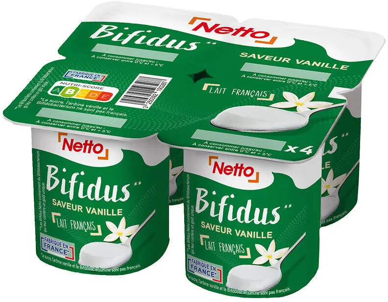 Bifidus vanille 4x125g