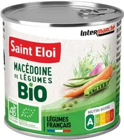 Macédoine de légumes BIO - Bocal 446 mL