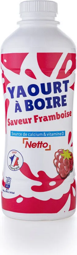 Yaourt à boire framboise