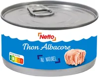Thon albacore au naturel bloc 400g 280g (1/2)