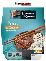 PORC AU CARAMEL ET RIZ BASMATI 300g