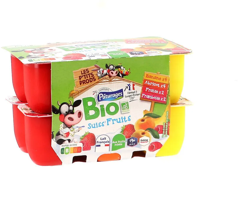 Suiss fruits bio 12x50g