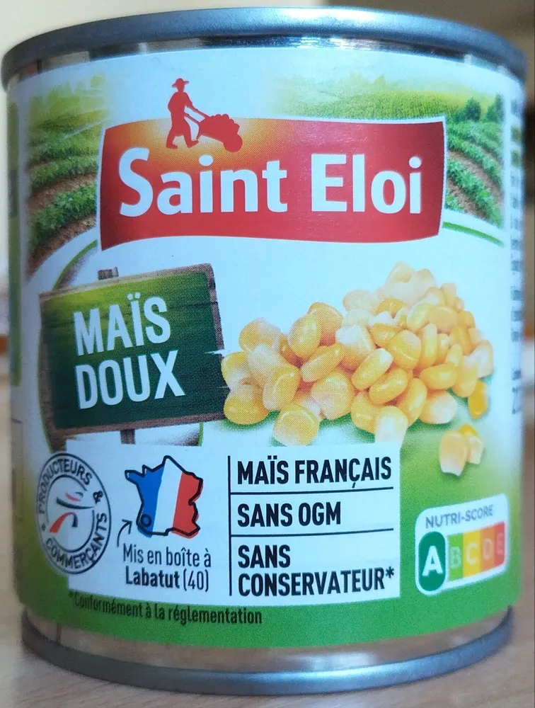 Maïs doux croquant SSA 3x1/4