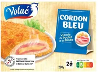 ESCALOPE CORDON BLEU (FILET DE POULET) 200g