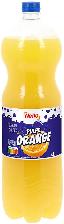 NETTO Soda Orange pulpé 2L