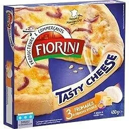 Pizza Tasty Cheese 3 Fromages Oignons rouges