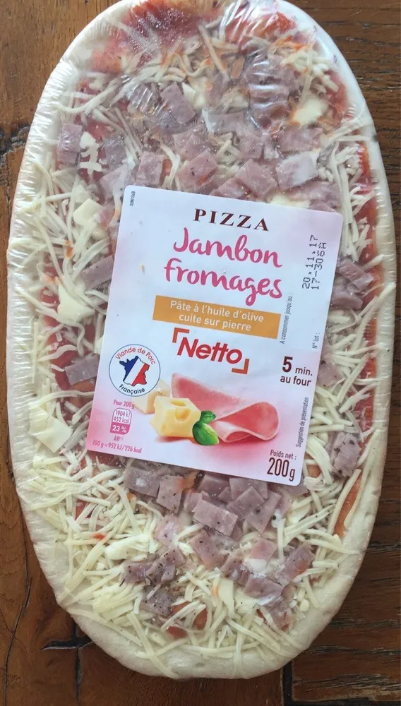Pizza 200g - jambon fromages