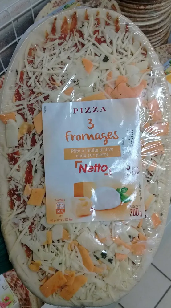 Pizza 200g - 3 fromages