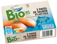 Pave de saumon bio 200g